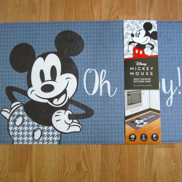 Disney Kitchen Disney Mickey Oh Boy Anti Fatigue Kitchen Floor Mat